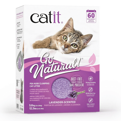 Catit Go Natural Arena Biodegradable Aglomerante Lavanda 5.6K