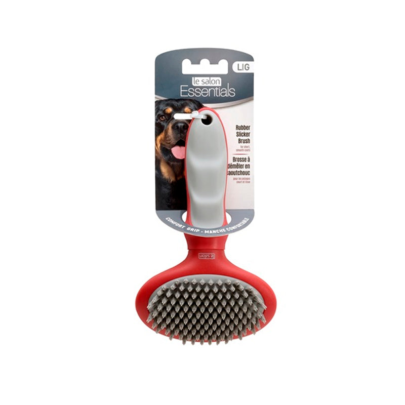 Le Salon Essentials Perros Cepillo Alisador Goma Large