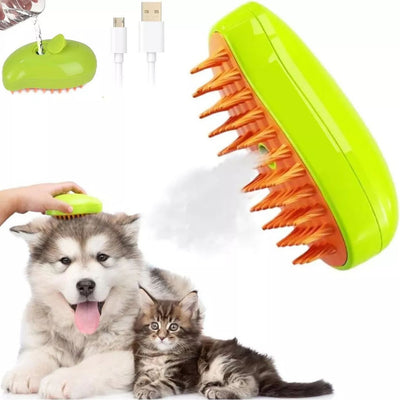 Cepillo de Mano a Vapor Perros y Gatos