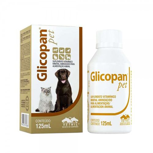 Glicopan Suplemento Vitamínico Perros, Gatos y Exóticos