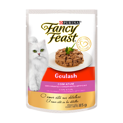 Fancy Feast Goulash con Atún Gatos 85g