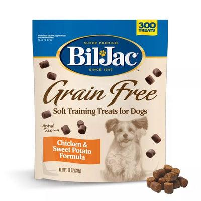 Bil-Jac Snack Grain Free Chicken & Sweet Potato Dogs 283g