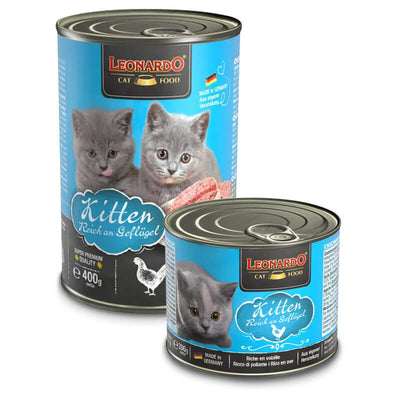 Leonardo Quality Selection Kitten Lata Gatos
