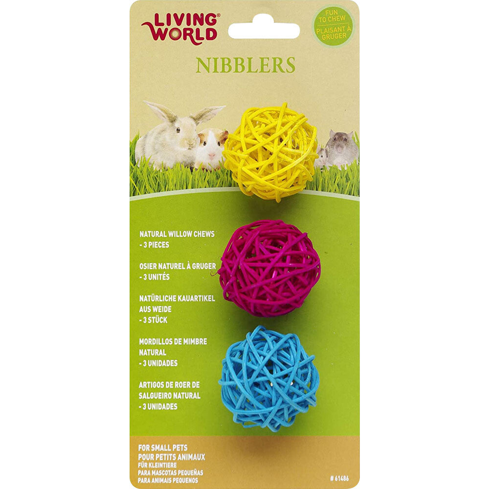 Living World Esferas Mimbre Roedores