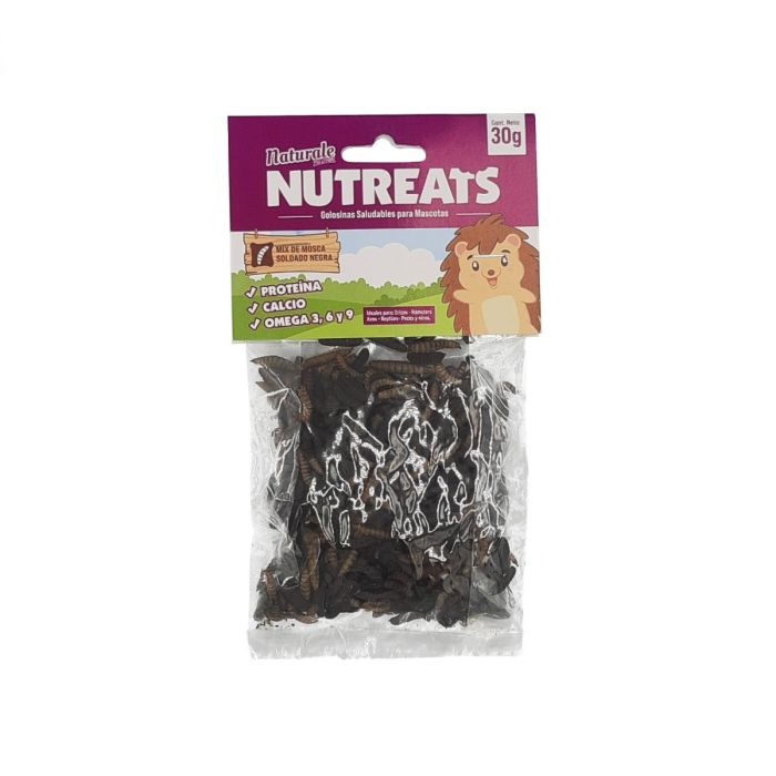 Naturale For Pets Nutreats Mix de Mosca Soldado Negra 30g