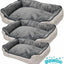 Cama Pawise Comfort Gris Perros