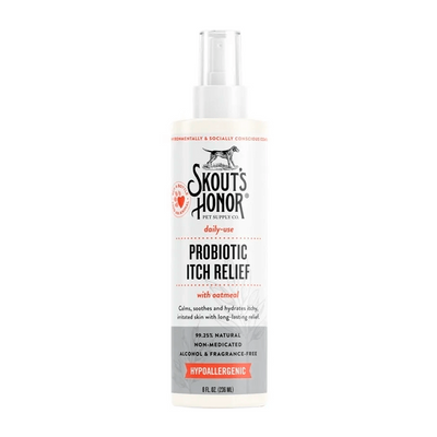 Skout's Honor Spray Probiótico Calmante de Picazón Perro y Gato 236ml