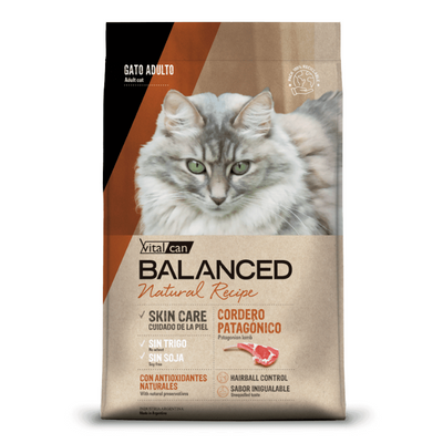 Balanced Gato Natural Recipe Cordero 3K