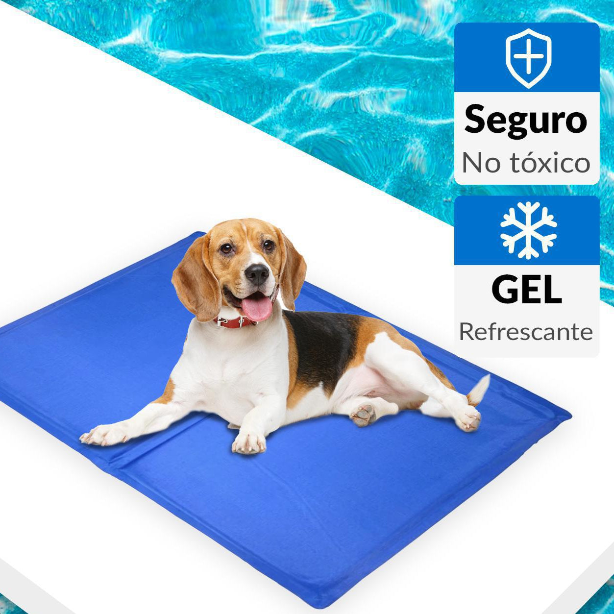 Manta Refrescante con Diseño M 65x50CM Perros y Gatos
