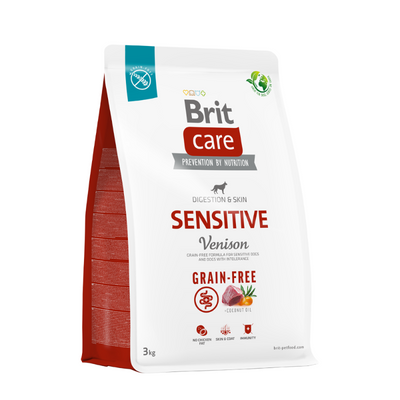 Brit care Perro GF Sensitive Venado 3K