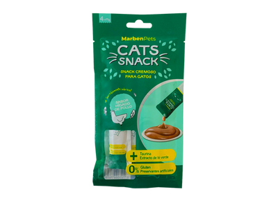 Cats Snack Tubito Cremoso Hígado De Pollo Gatos