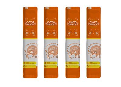 Cats Snack Tubito Cremoso Cangrejo Gatos