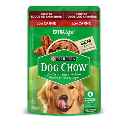 PURINA® DOG CHOW® Pouch Perros Todos Los Tamaños Carne