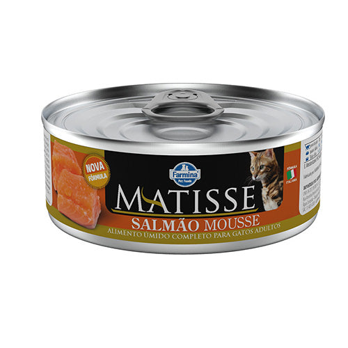 Matisse Gato Salmon Mousse Lata 85g
