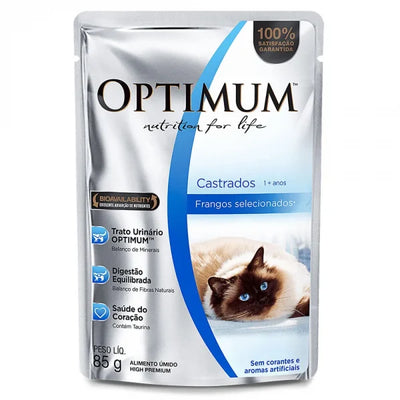 OPTIMUM™ Cat Wet Castrados Pollo 85gr