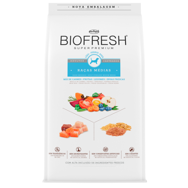 Biofresh Perros Castrados Medianos