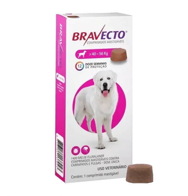 Bravecto Perros – 40 Kg A 56 Kg