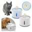 Bebedero Fuente de Agua Gatos Redonda 2.4 Lts