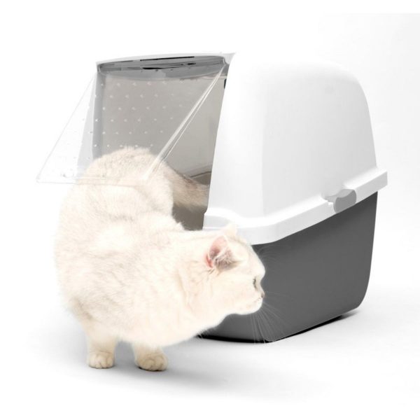 Catit Baño Sanitario Jumbo Magic Blue Gatos