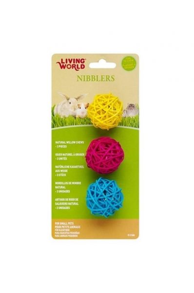 Living World Esferas Mimbre Roedores