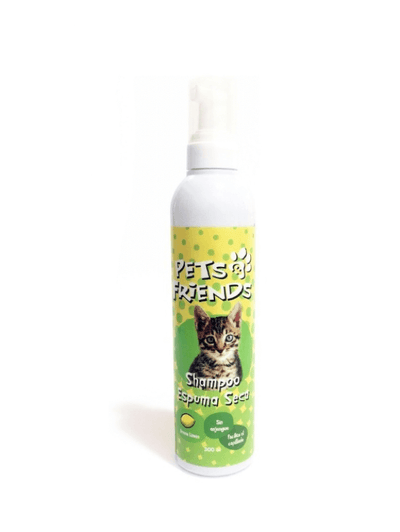 Pets and Friends Shampoo espuma seca Gatos 300cc