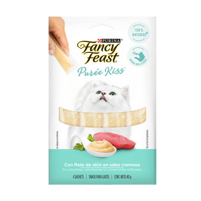 PURINA® Fancy Feast Puree Kiss Atun Gatos