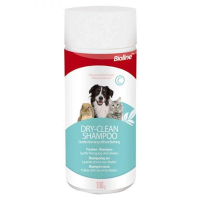 Bioline Shampoo Talco Seco Perros Gatos