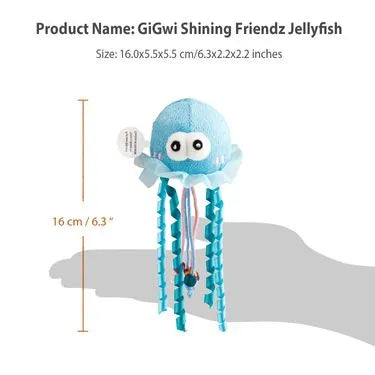 Gigwi Shining Friendz Medusa con Luz Led y Catnip