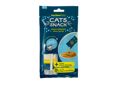 Cats Snack Tubito Cremoso Mejillon Gatos