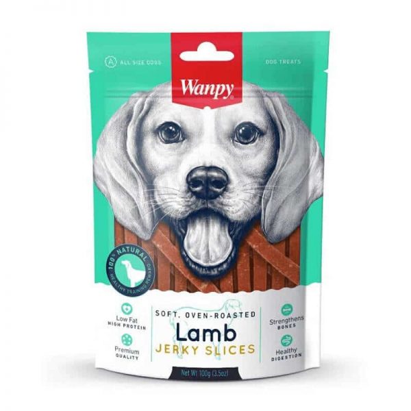 Wanpy Snack Perro Jerky Slices Cordero