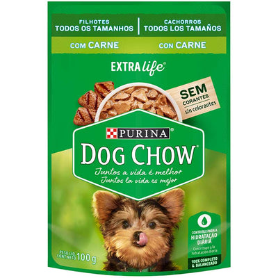 PURINA® DOG CHOW® Pouch Cachorro Carne