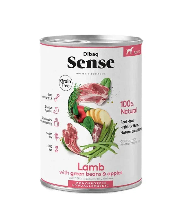 Dibaq Sense Perros Lata Cordero 380gr