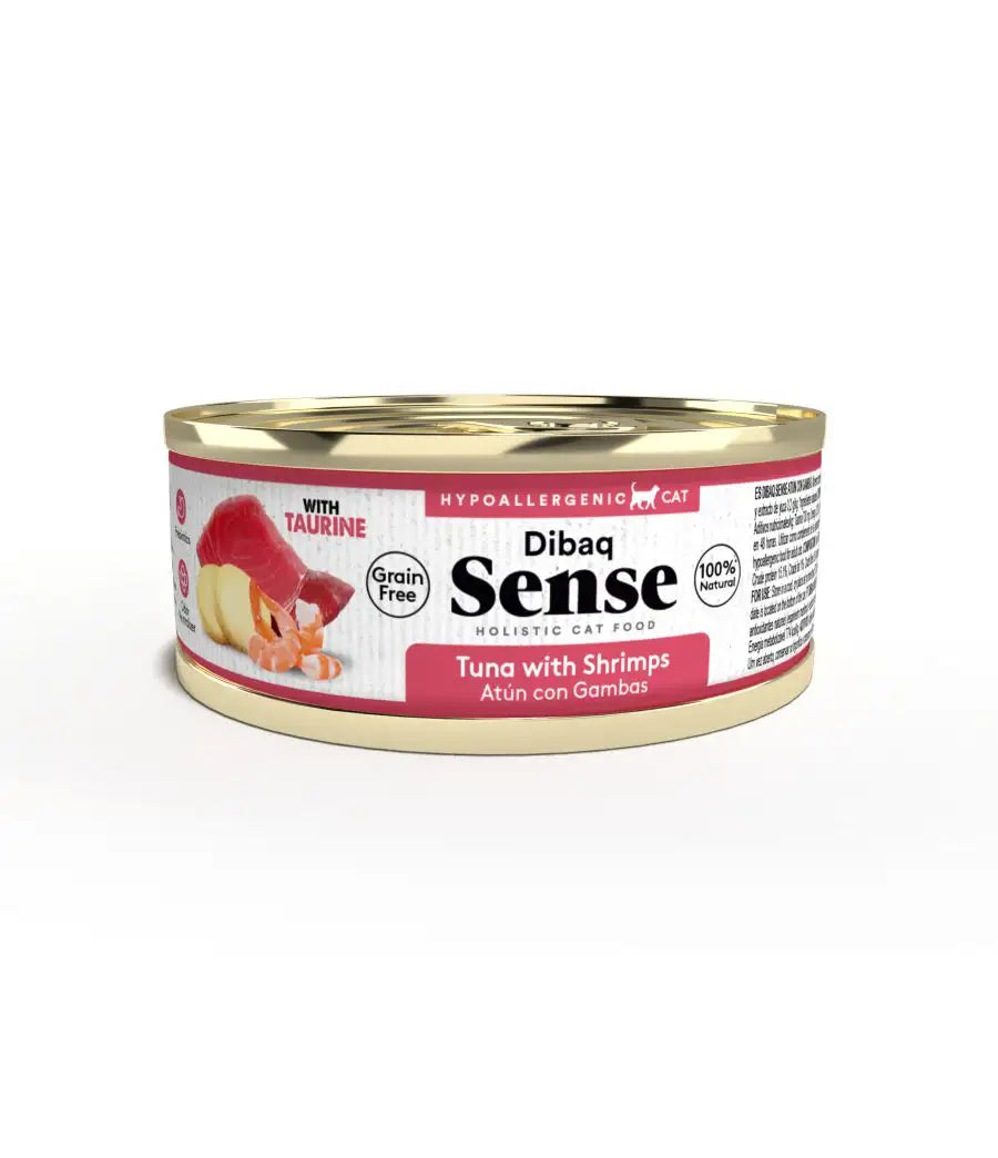 Dibaq Sense Gatos Lata Atún y Gambas 70gr