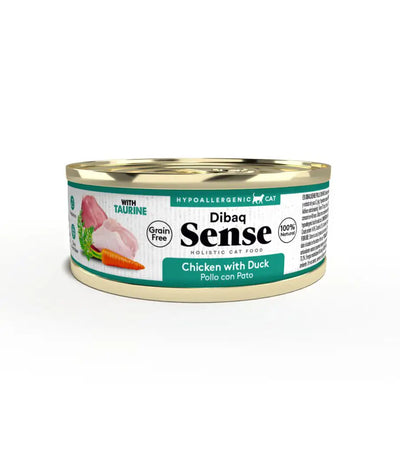 Dibaq Sense Gatos Lata Pollo y Pato 70gr