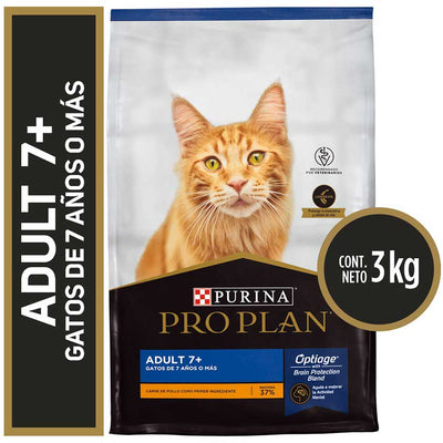 PURINA® PRO PLAN® Gatos 7+ 3kg