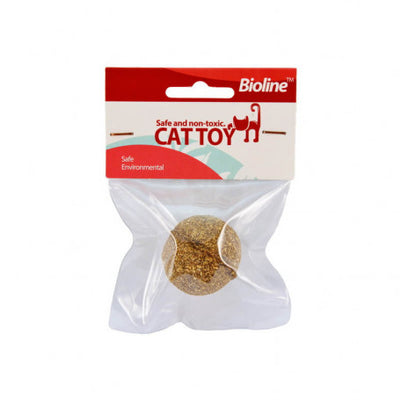 Bioline Bola Catnip Prensado Gatos