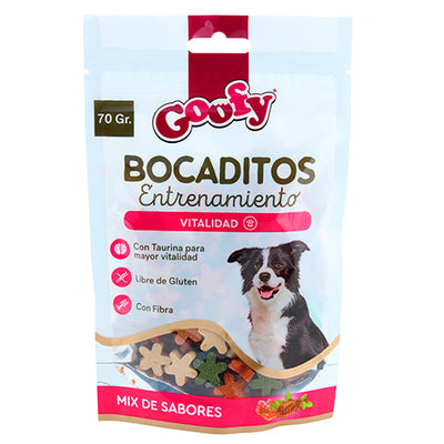 Goofy bocaditos entrenamiento Mix de sabores