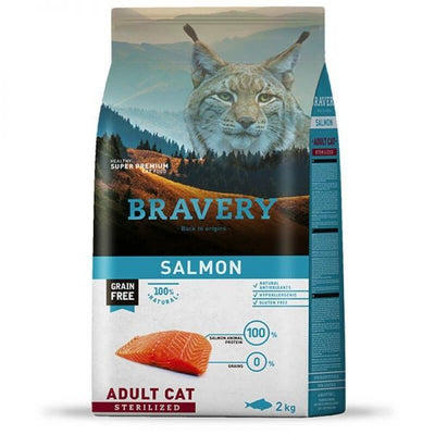 Bravery Salmon Gatos Esterilizados