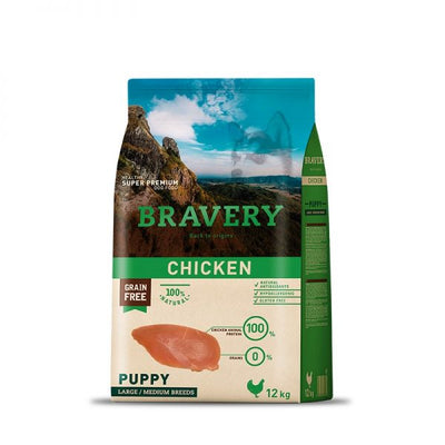 Bravery Chicken Cachorros Medianos y Grandes