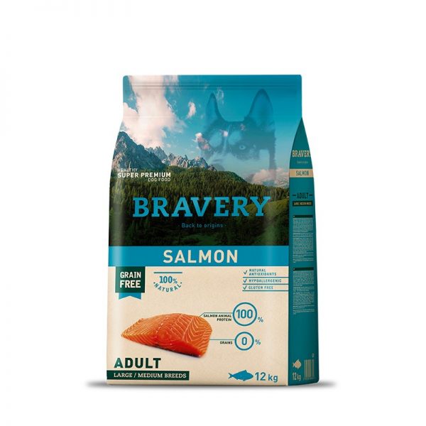 Bravery Salmon Perros Medianos y Grandes