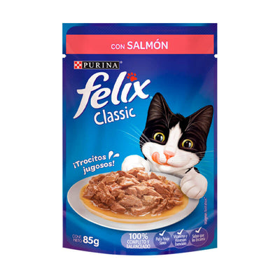 Felix Classic Gatos Salmon 85g