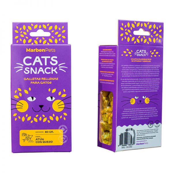 Cats Snack Galletas Atún y Queso Gatos
