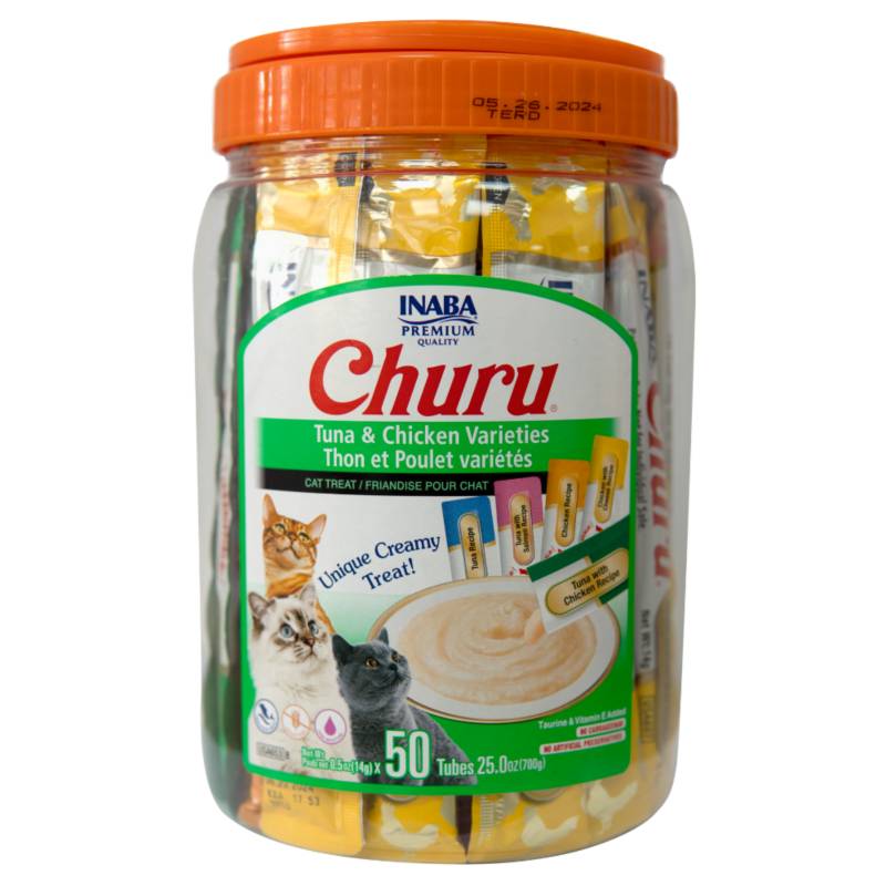 Inaba Churu® Variedades Pollo Y Atun 50 Tubos