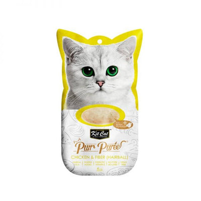 Kit Cat Purr Puree Chicken & Fiber