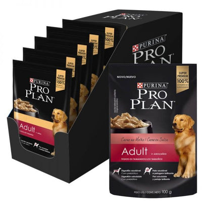 PURINA® PRO PLAN® Perros Carne en salsa 100g