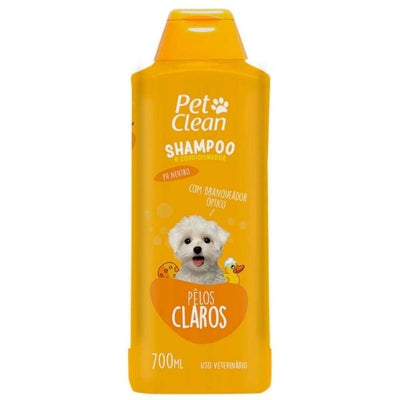 Pet Clean Shampoo Y Acondicionador Pelos Claros 700 Ml