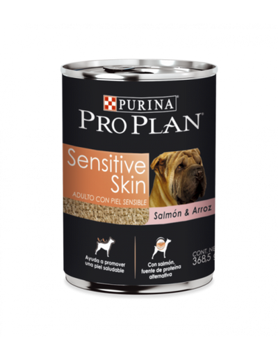 PURINA® PRO PLAN® Perros Sensitive Skin And Stomach Salmon Y Arroz Lata