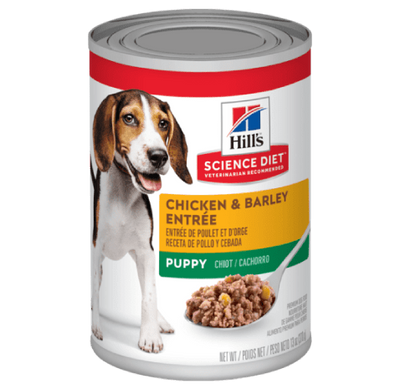Hill's Science Diet Cachorros Pollo y Cebada Entrée 370g