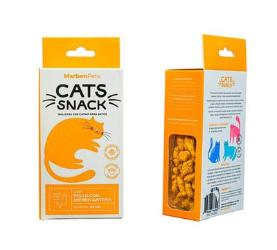 Cats Snacks Galletas Pollo y Hierba Gatera Gatos