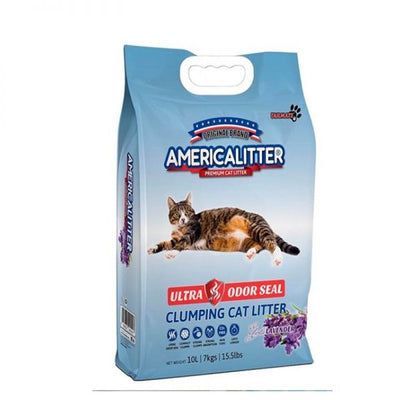 AmericaLitter Arena Sanitaria Ultra Odor Seal Lavanda